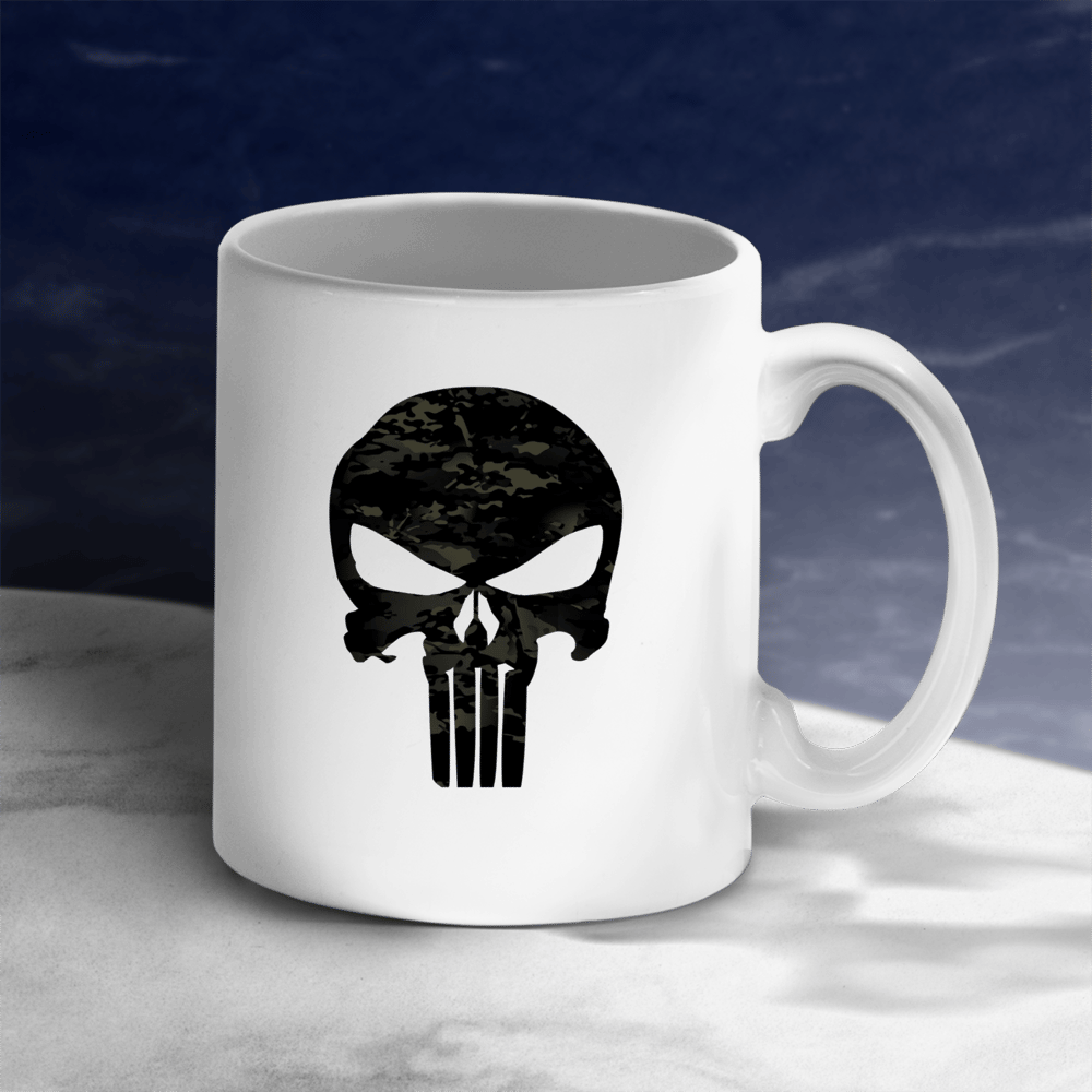 PUNİSHER BLACK MULTİCAM KUPA