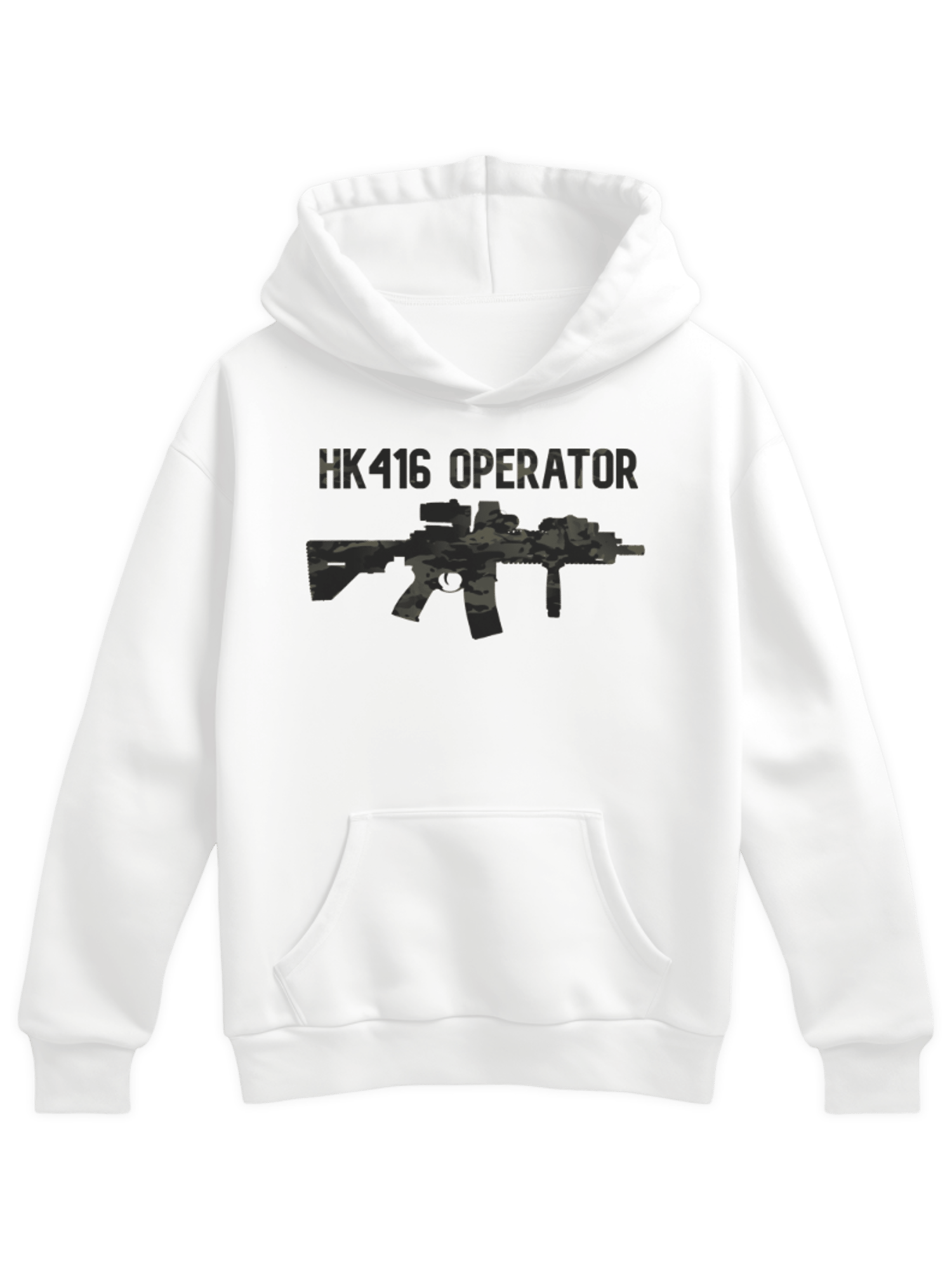 HK416 OPERATOR BLACK MULTİCAM HOODİE