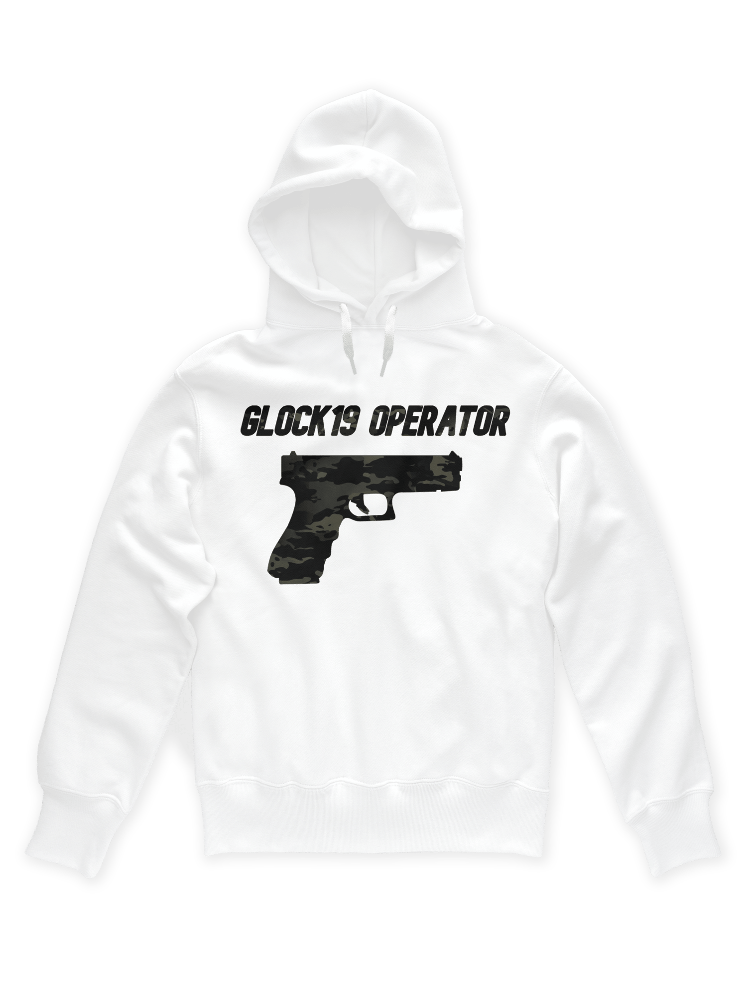 GLOCK19 OPERATOR BLACK MULTİCAM HOODİE