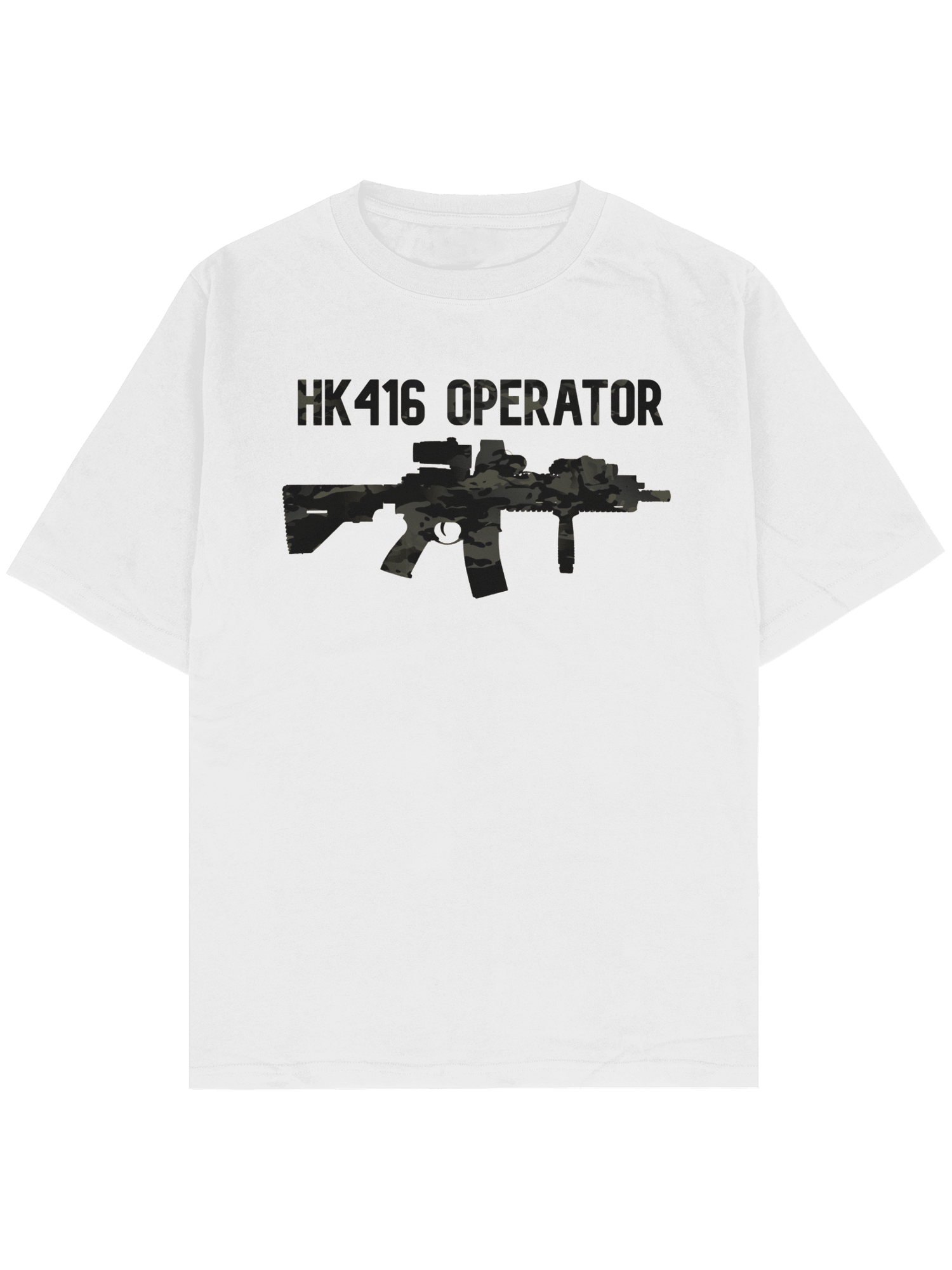 HK416 OPERATOR BLACK MULTİCAM OVERSİZE